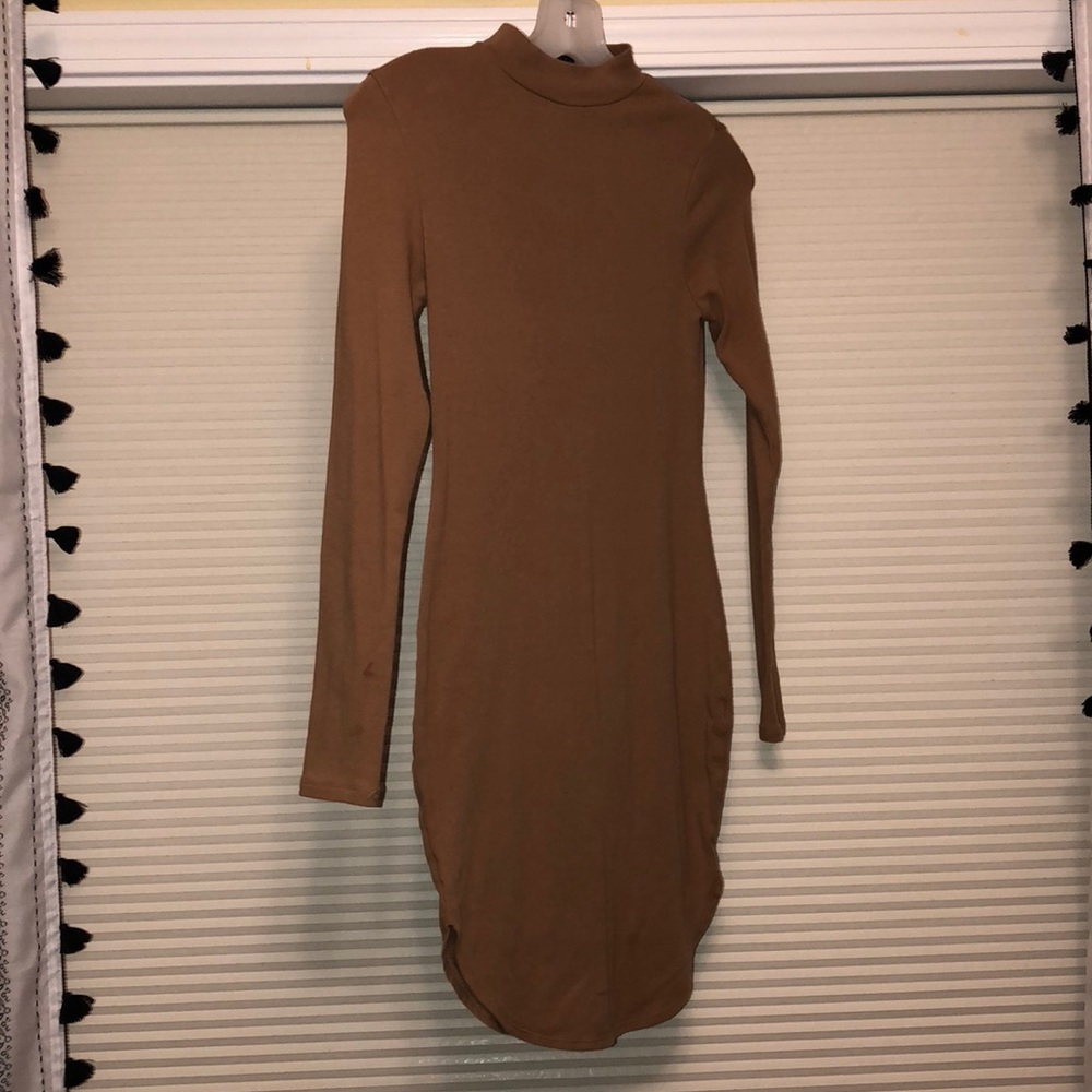 Tan mini dress (only worn once)